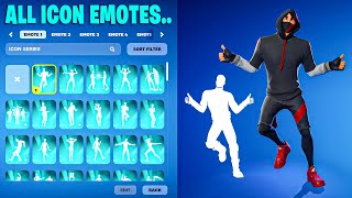 ALL NEW ICON SERIES DANCE & EMOTES IN FORTNITE! #15