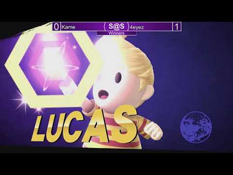 Smash@Sunken 34 Smash4 - Kame (Cloud) vs 4eyez (Lucas) - SSB4 Winners