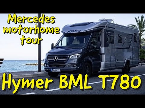 Very quick luxury motorhome tour.  205k Mercedes Sprinter base, Hymer B ML T780.