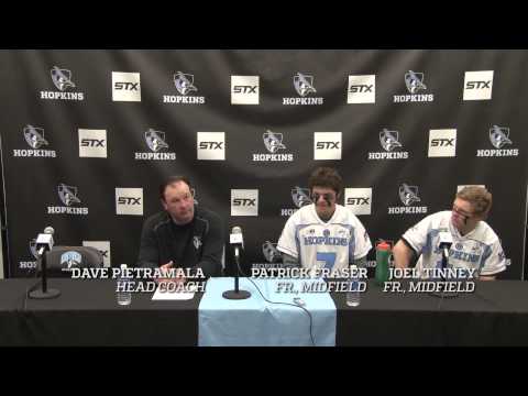JHU vs. Princeton Post-game Press Conference