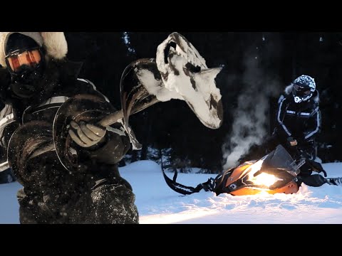 VIOLENTE CHUTE EN MOTONEIGE DANS UN FROID EXTRÊME - Cyril Chauquet