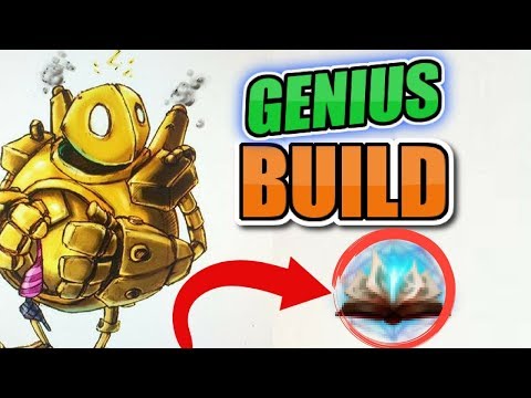 THE MOST GENIUS SEASON 8 BLITZCRANK RUNE || Unsealed Spellbook Blitzcrank