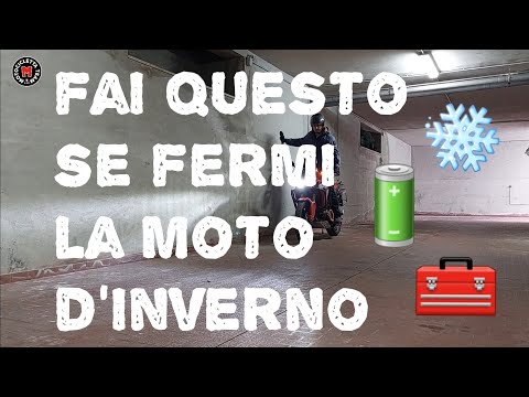 NON usi la MOTO d'INVERNO? Fai così!  @MotociclettaTeamDanieleLeva
