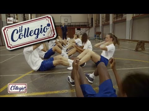 Sveglia e lezione di educazione fisica - Prima puntata - Il Collegio 2