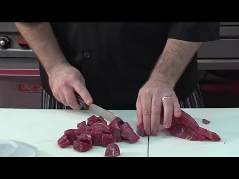 How to Cut Stew Meat : Cooking Meat