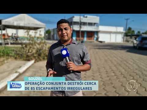Operação destrói cerca de 85 escapamentos irregulares em Senador José Porfírio PA