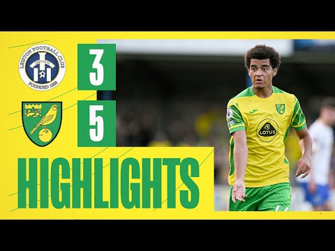 HIGHLIGHTS | Leiston 3-5 Norwich City U23s