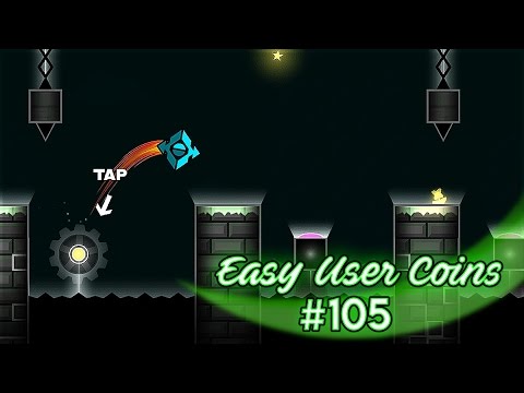 EASY USER COINS #105 | Geometry Dash 2.1 - "Dreams" by Hyenada | GuitarHeroStyles