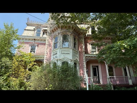Incredible ABANDONED 1860s second empire heritage mansion **extremely dangerous** 