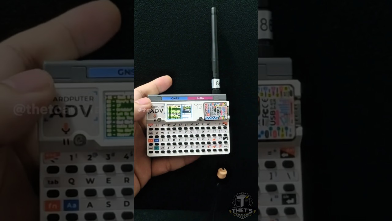 Cardputer ADV Unboxing ⚡ LoRa Cap Setup, Game Test & IR Remote Control