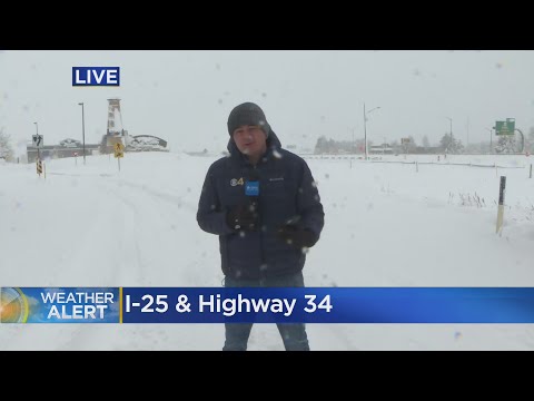 Colorado Snowstorm: I-25 Closed Between Wellington And Wyoming State Line