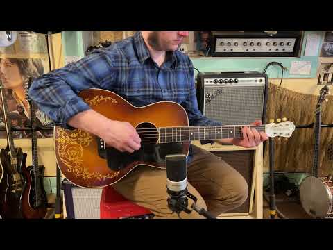 1930s Kay Kraft “Nick Lucas” deep body 00-size guitar