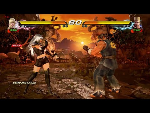 03 Lili Rochefort VS Paul  - Tekken 7 ( Uchiha x24 ) Gameplay PC