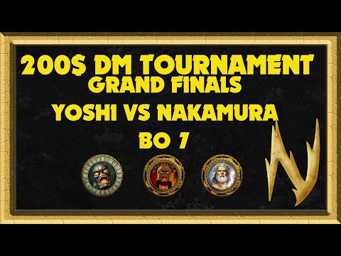 200$ March 2020 Age of Mythology Deathmatch Tournament Grand Finals - Yoshi vs Nakamura