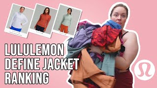 lululemon Define Jacket Review and My Ranking in 2022