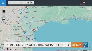 50-70 power outages reported in Corpus Christi area