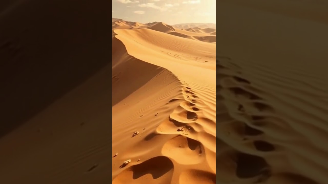 Walking in an AI desert landscape