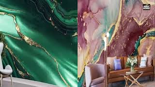 how to make marble effects on the wall