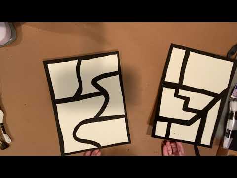 Dubuffet Inspired Sculpture