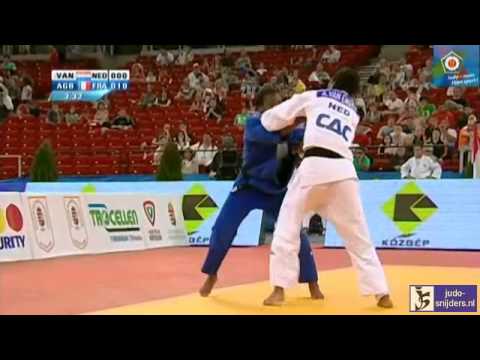 Judo 2013  European Championships Teams: van Emden (NED) - Agbegnenou (FRA) [-63kg] final