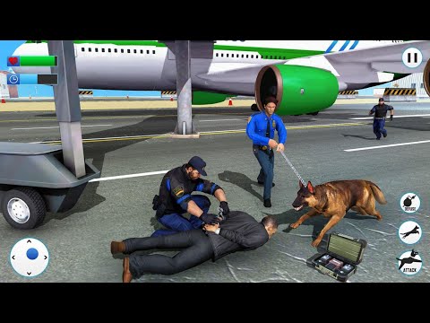 US Police Dog 2019 Airport Crime Shooting Simulator By ( play.io ) Android Gameplay