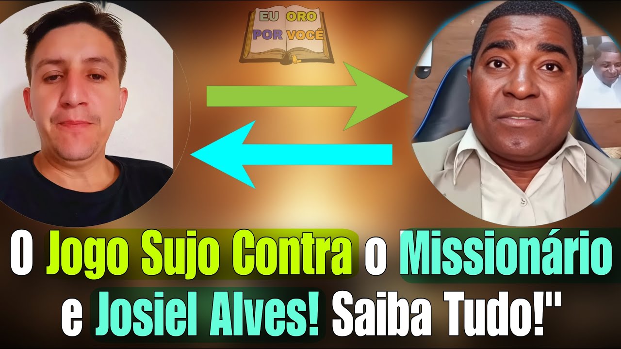 JOSIEL ALVES - MISSIONÁRIO FLÁVIO RODRIGUES  O JOGO SUJO CONTRA ELES  Euoropovocê (reprise da live)
