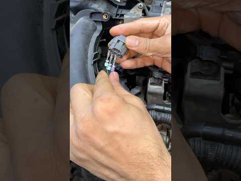 Nissan Ignition Coil Connector Replace Easy #short