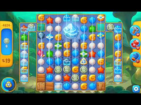 Fishdom 2021 - Level 4824   #Playrix #Fishdom #gaming