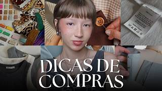COISAS QUE VOCÊ PRECISA OLHAR ANTES DE COMPRAR ROUPA