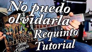 No puedo olvidarla - Los Plebes del Rancho - Guitarra requinto tutorial