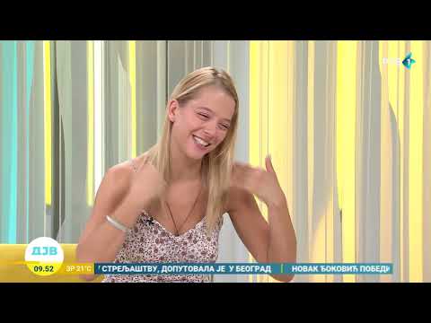 Predstavljanje pesme "More" pevačice i glumice Kristine Kike Jovanović