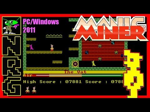 NRG: 5-10 Minutes of Gameplay - Manic Miner [PC/Windows]