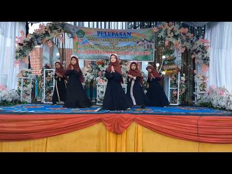 Tarian islami anak anak Ya jamaalu anak..Acara perpisahan kelompok B Ra zahratunnisa