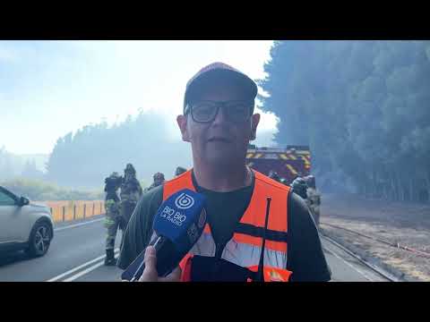 "Por hueón y efectos de la marihuana": la declaración de bombero acusado de iniciar fuego en Coronel