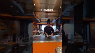 MSC Hibachi #msc #hibachi #grill #chef #cruise #food #일식 #vlog #travel #음식