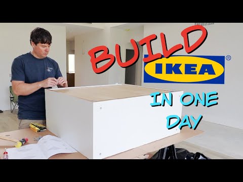 ASSEMBLING IKEA CABINETS IN A DAY - Spec House Kitchen