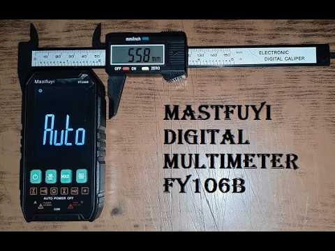 Unboxing Mastfuyi DIGITAL MULTIMETER FY-106B & Quick Review