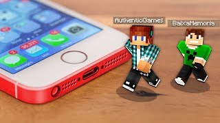 ENTRAMOS DENTRO DO CELULAR NO MINECRAFT !! - Minecraft Mod