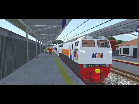 Pagi hari di stasiun Rawabuntu | Roblox RSKAI