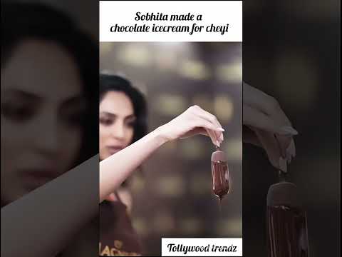 Shobhit making chocolate ice cream #Naga Chaitanya#new#shortvideo #viralvideo