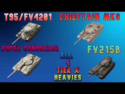 T95/FV4201 - Chieftain Mk6 - Super Conqueror - FV215b ll Wot Console - World of Tanks Modern Armor
