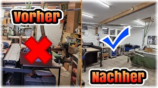 Meine neue Werkstatt ist fertig! Neue Maschinen und die ganze Geschichte wie es dazu kam