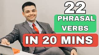 22 Phrasal Verbs in 20 Minutes | Speak English Naturally