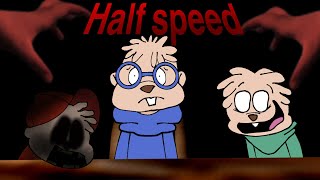 Weird Alvin and the chipmunks animation “half speed” (1993)