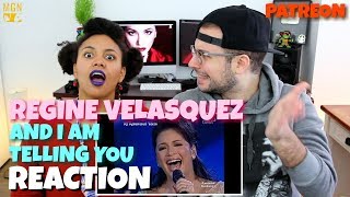Regine Velasquez - And I Am Telling You | Roots To Riches | REACTION