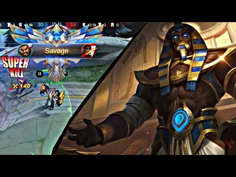 SAVAGE !!! ROGER LATE GAME WIPE OUT EVERYTHING | ROGER GAMEPLAY #3 | MOBILE LEGENDS BANG BANG