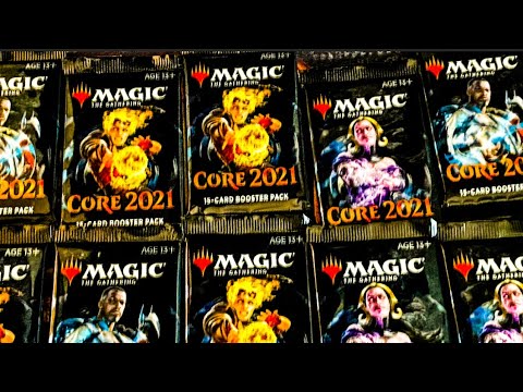 DOES CORE SET M21 HAVE GREAT PULLS? #mtg #crackapack #magicthegathering