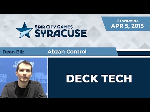 SCGNY: Deck Tech - Abzan Control with Dean Bilz | Standard