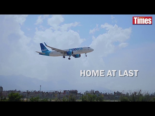 Stranded Nepalis start to fly home