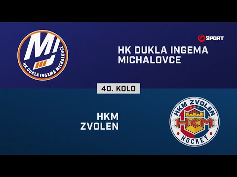 40. kolo: HK Dukla Ingema Michalovce – HKM Zvolen 5:4 pp (HIGHLIGHTY)